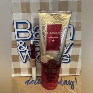 Luminous set by bath & body works